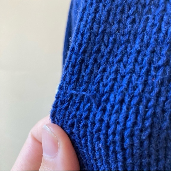 AJ Brandon | Vintage Stiched Colorblock Geometric 90s Knit Sweater - Picture 4 of 6